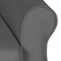 vidaXL Relaxsessel Verstellbar Hellgrau Stoff vidaXL Relaxsessel Verstellbar Hellgrau Stoff