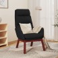 vidaXL Relaxsessel Schwarz Stoff vidaXL Relaxsessel Schwarz Stoff
