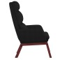 vidaXL Relaxsessel Schwarz Stoff vidaXL Relaxsessel Schwarz Stoff