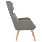 vidaXL Relaxsessel Hellgrau Samt vidaXL Relaxsessel Hellgrau Samt