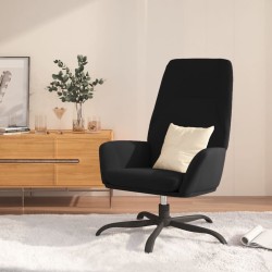 vidaXL Relaxsessel Schwarz Samt