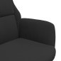 vidaXL Relaxsessel Schwarz Wildleder-Optik vidaXL Relaxsessel Schwarz Wildleder-Optik