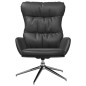 vidaXL Relaxsessel Schwarz Echtleder vidaXL Relaxsessel Schwarz Echtleder