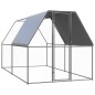 vidaXL Outdoor-Hühnerkäfig 2x4x2 m Verzinkter Stahl vidaXL Outdoor-Hühnerkäfig 2x4x2 m Verzinkter Stahl