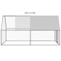 vidaXL Outdoor-Hühnerkäfig 2x4x2 m Verzinkter Stahl vidaXL Outdoor-Hühnerkäfig 2x4x2 m Verzinkter Stahl