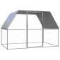 vidaXL Outdoor-Hühnerkäfig 3x2x2 m Verzinkter Stahl vidaXL Outdoor-Hühnerkäfig 3x2x2 m Verzinkter Stahl