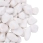 vidaXL Polierte Kiesel 25 kg Weiß 2-5 cm vidaXL Polierte Kiesel 25 kg Weiß 2-5 cm
