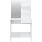 vidaXL Schminktisch-Set Hochglanz-Weiß 74,5x40x141 cm vidaXL Schminktisch-Set Hochglanz-Weiß 74,5x40x141 cm