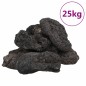 vidaXL Lavagranulat 25 kg Schwarz 10-30 cm vidaXL Lavagranulat 25 kg Schwarz 10-30 cm