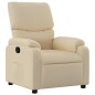 vidaXL Relaxsessel Creme Stoff vidaXL Relaxsessel Creme Stoff