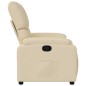 vidaXL Relaxsessel Creme Stoff vidaXL Relaxsessel Creme Stoff