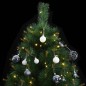 vidaXL Künstlicher Weihnachtsbaum Klappbar 300 LEDs & Kugeln 180 cm vidaXL Künstlicher Weihnachtsbaum Klappbar 300 LEDs & Kugeln 180 cm