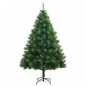 vidaXL Künstlicher Weihnachtsbaum Klappbar 150 LEDs & Kugeln 120 cm vidaXL Künstlicher Weihnachtsbaum Klappbar 150 LEDs & Kugeln 120 cm