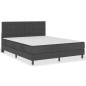 Boxspringbett Dunkelgrau Stoff 180x200 cm Boxspringbett Dunkelgrau Stoff 180x200 cm