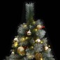 vidaXL Künstlicher Weihnachtsbaum Klappbar 300 LEDs & Kugeln 240 cm vidaXL Künstlicher Weihnachtsbaum Klappbar 300 LEDs & Kugeln 240 cm