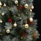 vidaXL Künstlicher Weihnachtsbaum Klappbar 300 LEDs & Kugeln 240 cm vidaXL Künstlicher Weihnachtsbaum Klappbar 300 LEDs & Kugeln 240 cm