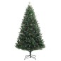 vidaXL Künstlicher Weihnachtsbaum Klappbar 300 LEDs & Kugeln 240 cm vidaXL Künstlicher Weihnachtsbaum Klappbar 300 LEDs & Kugeln 240 cm