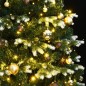 vidaXL Künstlicher Weihnachtsbaum Klappbar 300 LEDs & Kugeln 240 cm vidaXL Künstlicher Weihnachtsbaum Klappbar 300 LEDs & Kugeln 240 cm