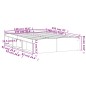 vidaXL Bettgestell Sonoma-Eiche 135x190 cm vidaXL Bettgestell Sonoma-Eiche 135x190 cm