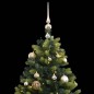 vidaXL Künstlicher Weihnachtsbaum Klappbar 150 LEDs & Kugeln 150 cm vidaXL Künstlicher Weihnachtsbaum Klappbar 150 LEDs & Kugeln 150 cm