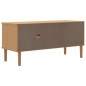 vidaXL TV-Schrank SENJA Rattan-Optik Braun 106x40x49 cm Kiefernholz vidaXL TV-Schrank SENJA Rattan-Optik Braun 106x40x49 cm Kiefernholz