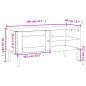 vidaXL TV-Schrank SENJA Rattan-Optik Braun 106x40x49 cm Kiefernholz vidaXL TV-Schrank SENJA Rattan-Optik Braun 106x40x49 cm Kiefernholz