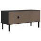 vidaXL TV-Schrank SENJA Rattan-Optik Schwarz 106x40x49 cm Kiefernholz vidaXL TV-Schrank SENJA Rattan-Optik Schwarz 106x40x49 cm Kiefernholz