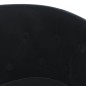 vidaXL Clubsessel mit Fußhocker Schwarz Samt vidaXL Clubsessel mit Fußhocker Schwarz Samt