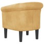 vidaXL Clubsessel Gold Kunstleder vidaXL Clubsessel Gold Kunstleder