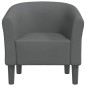 vidaXL Clubsessel Dunkelgrau Stoff vidaXL Clubsessel Dunkelgrau Stoff