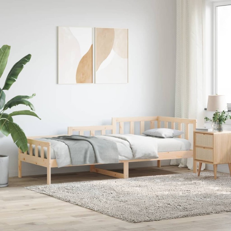 vidaXL Tagesbett 90x190 cm Massivholz Kiefer vidaXL Tagesbett 90x190 cm Massivholz Kiefer