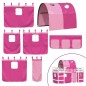vidaXL Kinderhochbett mit Tunnel Rosa 80x200 cm Massivholz Kiefer vidaXL Kinderhochbett mit Tunnel Rosa 80x200 cm Massivholz Kiefer