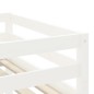 vidaXL Kinderhochbett mit Tunnel Rosa 80x200 cm Massivholz Kiefer vidaXL Kinderhochbett mit Tunnel Rosa 80x200 cm Massivholz Kiefer