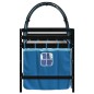 vidaXL Kinderhochbett mit Tunnel Blau 90x200 cm Massivholz Kiefer vidaXL Kinderhochbett mit Tunnel Blau 90x200 cm Massivholz Kiefer