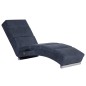 vidaXL Massage Chaiselongue Grau Wildleder-Optik vidaXL Massage Chaiselongue Grau Wildleder-Optik
