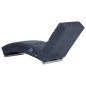 vidaXL Massage Chaiselongue Grau Wildleder-Optik vidaXL Massage Chaiselongue Grau Wildleder-Optik