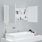 vidaXL LED-Bad-Spiegelschrank Weiß 90x12x45 cm Acryl vidaXL LED-Bad-Spiegelschrank Weiß 90x12x45 cm Acryl