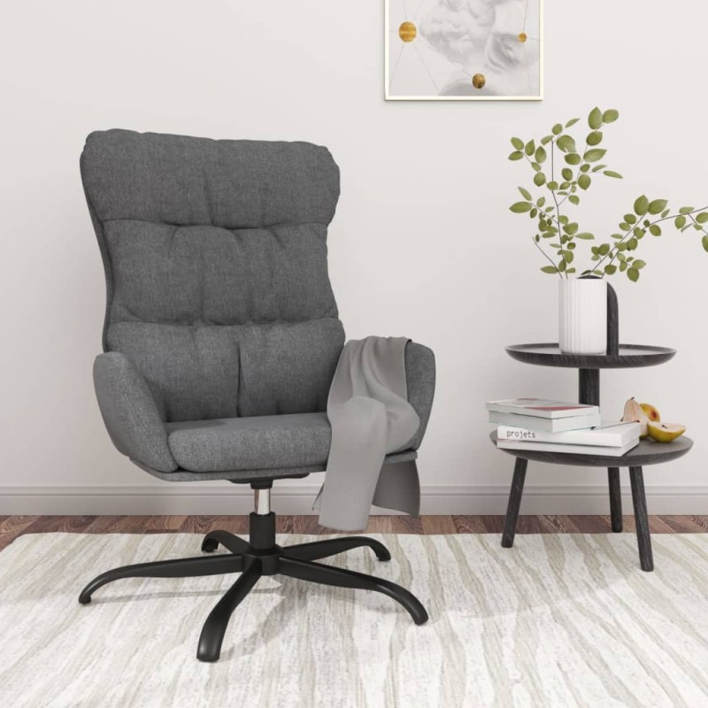 vidaXL Relaxsessel Hellgrau Stoff vidaXL Relaxsessel Hellgrau Stoff