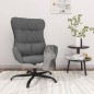 vidaXL Relaxsessel Hellgrau Stoff vidaXL Relaxsessel Hellgrau Stoff