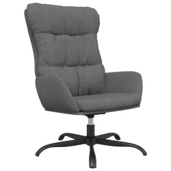 vidaXL Relaxsessel Hellgrau Stoff