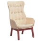 vidaXL Relaxsessel Creme Stoff vidaXL Relaxsessel Creme Stoff