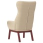 vidaXL Relaxsessel Creme Stoff vidaXL Relaxsessel Creme Stoff