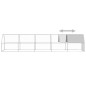 vidaXL Outdoor-Hühnerkäfig 2x10x2 m Verzinkter Stahl vidaXL Outdoor-Hühnerkäfig 2x10x2 m Verzinkter Stahl