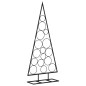 vidaXL Metall-Weihnachtsbaum für Dekorationen Schwarz 125 cm vidaXL Metall-Weihnachtsbaum für Dekorationen Schwarz 125 cm