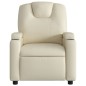 vidaXL Massagesessel Creme Kunstleder vidaXL Massagesessel Creme Kunstleder