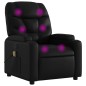 vidaXL Massagesessel Schwarz Kunstleder vidaXL Massagesessel Schwarz Kunstleder