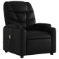 vidaXL Massagesessel Schwarz Kunstleder vidaXL Massagesessel Schwarz Kunstleder