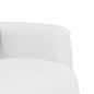 vidaXL Massagesessel mit Fußteil Weiß Kunstleder vidaXL Massagesessel mit Fußteil Weiß Kunstleder