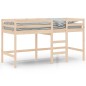 vidaXL Kinderhochbett mit Leiter 90x190 cm Massivholz Kiefer vidaXL Kinderhochbett mit Leiter 90x190 cm Massivholz Kiefer