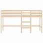 vidaXL Kinderhochbett mit Leiter 90x190 cm Massivholz Kiefer vidaXL Kinderhochbett mit Leiter 90x190 cm Massivholz Kiefer